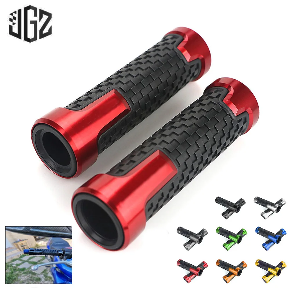 Motorcycle 22mm CNC Rubber Gel Handlebar Grips Hand Grips for PIAGGIO Medley Beverly 300 Liberty125 FLY150 ZIP50 MP3 Accessories