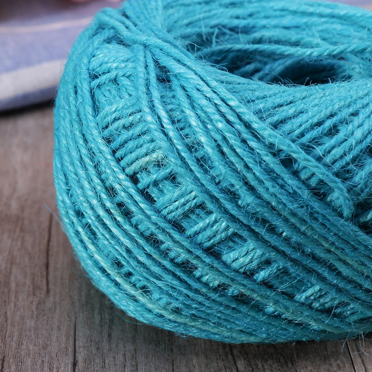 

Twine for Crafts Colorful Hemp Rope Christmas Decor Jute to Weave Colored Party Decoration