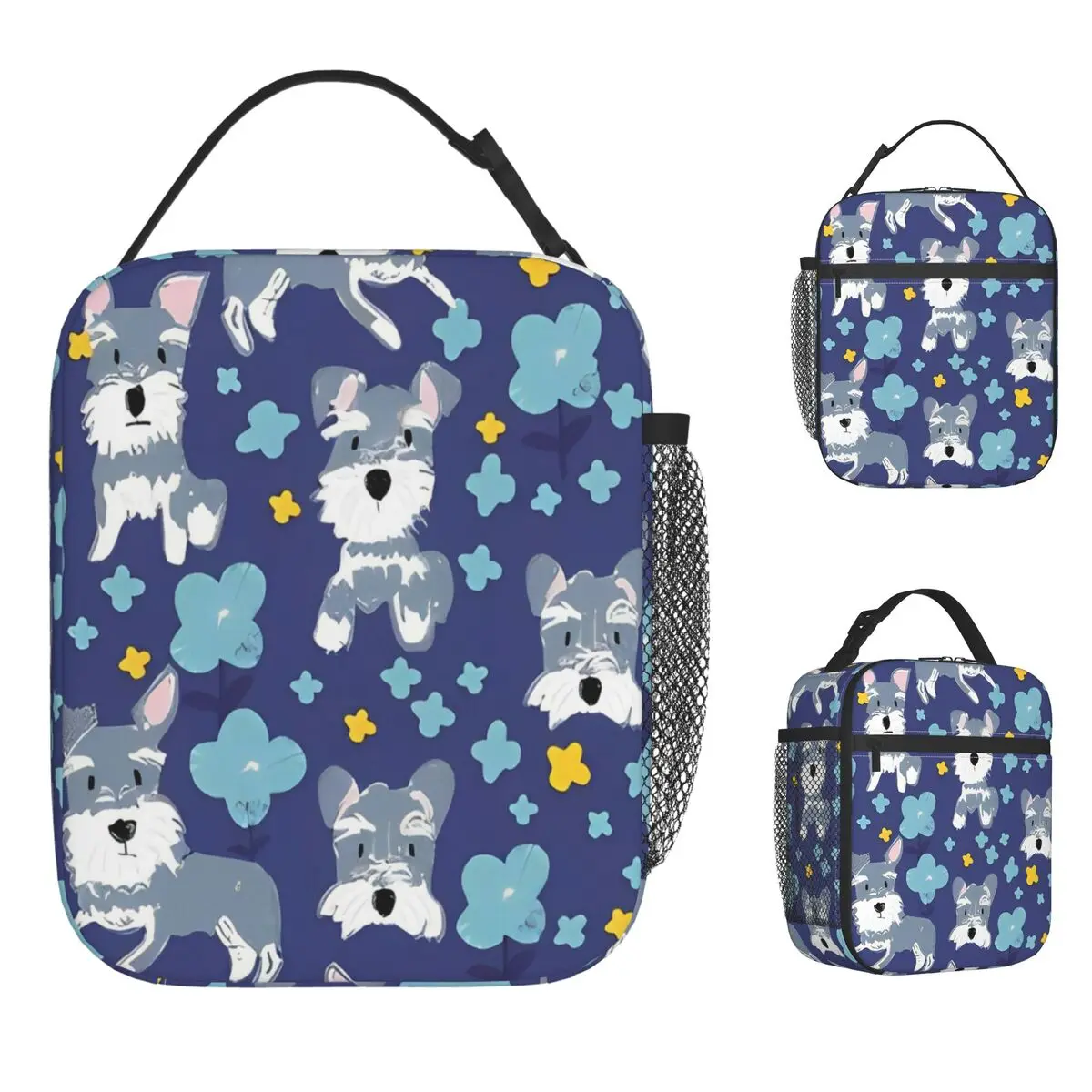 

Scottish Terrier Lunch Bag Leisure Lunch Box For Women Outdoor Picnic Convenient Cooler Bag Waterproof Graphic Tote Food Bags