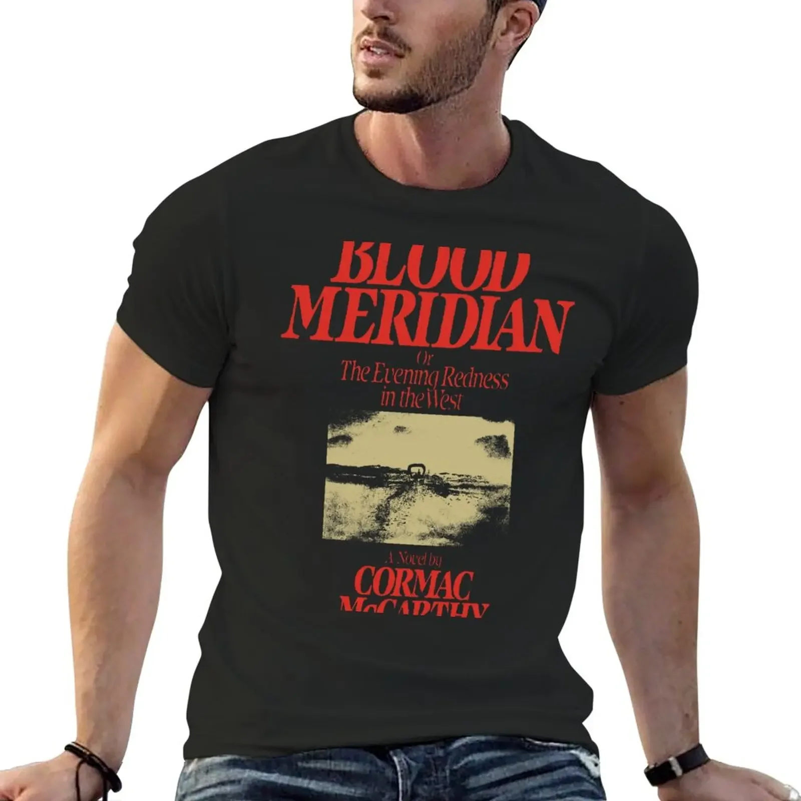 

New Blood Meridian - Cormac Mcarthy T-Shirt oversized Short sleeve tee sublime mens cotton t shirts