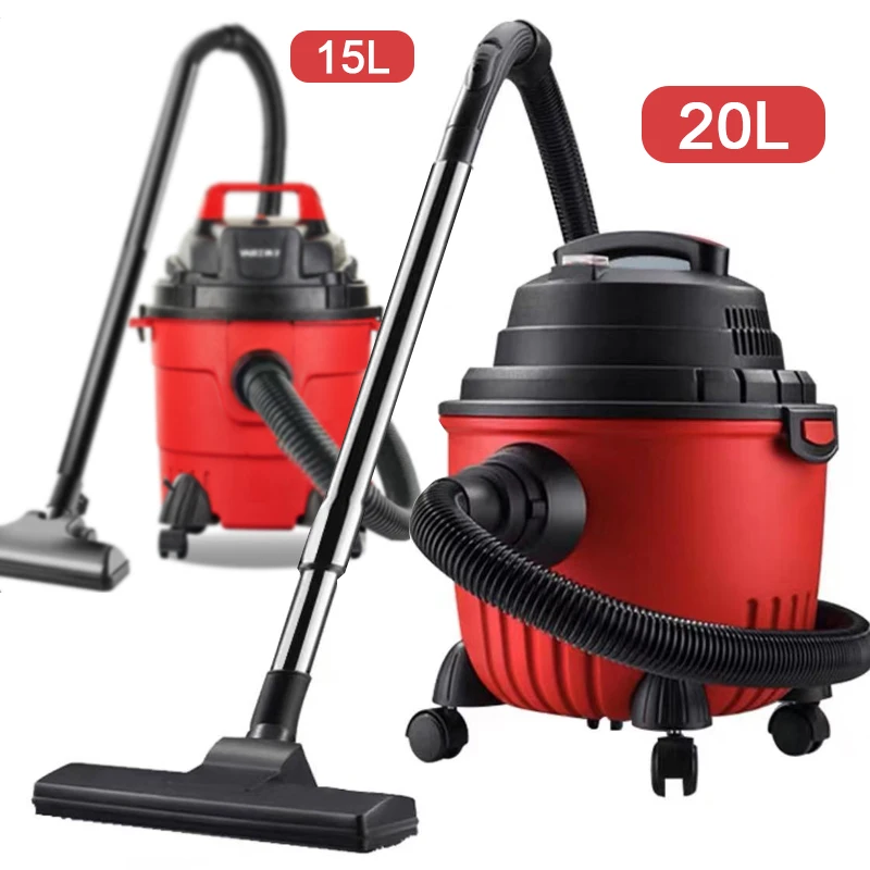 20L Dry/Wet/Blow Vacuum Cleaner 15L Wet/Dry Handheld Bucket Vacuum Cleaner Dust Collector Multifunctional Home Car Commercial