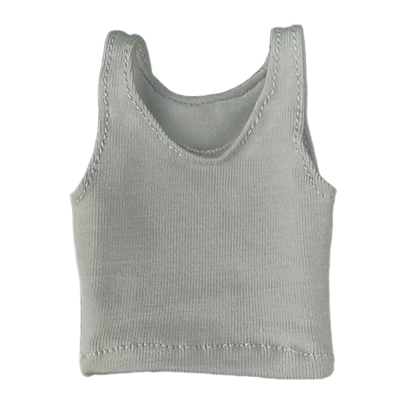 1 6 Scale Miniature Cloth Vest Realistic Doll Outfit Accessories for Action Figures Dress Up Play