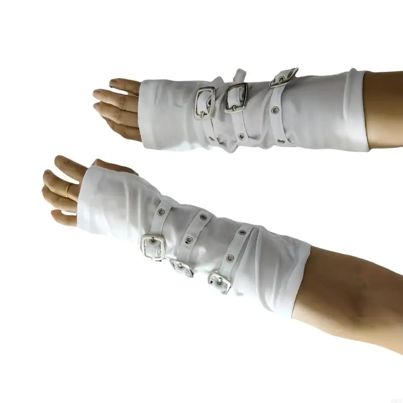 

B95F Ventilated Elastane Arm Sleeves with Modifiable Metal Belts Modern Unisex Plan