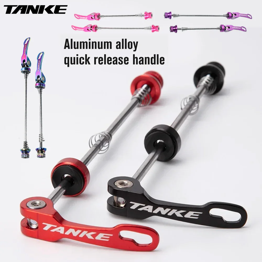 AliExpress TANKE Cykel Snabbkoppling Bult Nav Spärraxlar Väg Mountainbike Ersättningsdelar Cykeltillbehör För Fram 100mm Bak 135mm