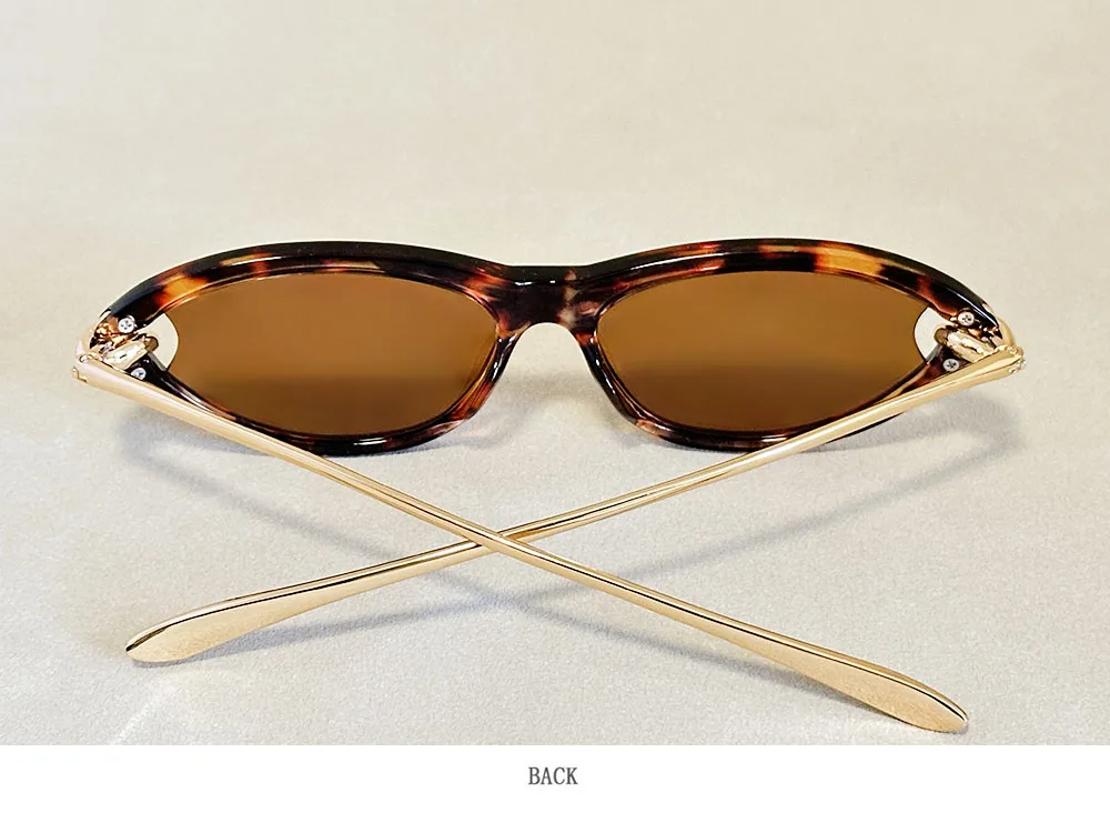 Mode Oval Sonnenbrille Frauen 2026 Luxus Vintage Neue Cat Eye Sonnenbrille Gläser Luxe Lunette Soleil Femme Lentes De Sol Mujer – Detail 34