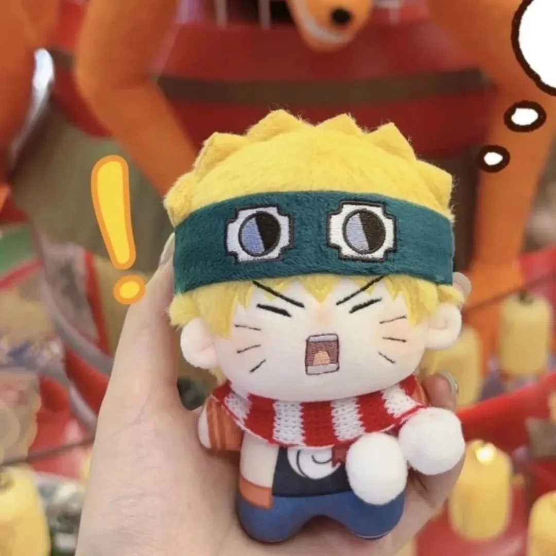 

Плюшевые куклы-подвески Узумаки 10 см, миниатюрные мягкие игрушки-брелоки с принтом Узумаки, подарки к праздникам, коллекционные игрушки для фанатов