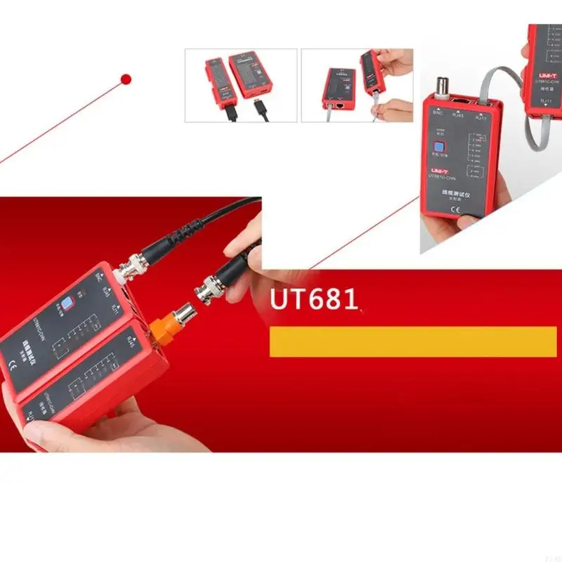 Durability Low Power Networking Tester for Ethernet Coaxial Telephone Line Fault Detection F19E