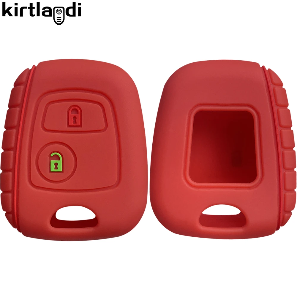 ل سيتروين C3 C2 C1 بيرلينجو كسارا بيكاسو لبيجو 207 206 107 307 406 سلسلة المفاتيح ل مفاتيح السيارة حافظة سيليكون مفتاح غطاء
