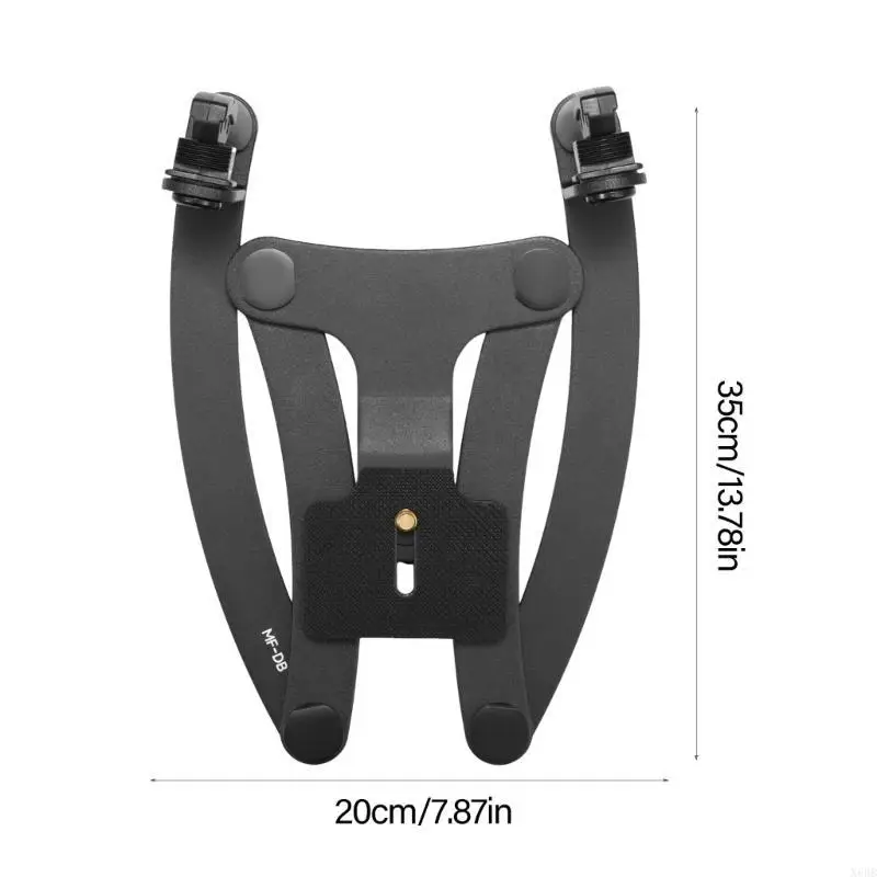 

X6HB MFDB Double Head Macro Flash Light Stand for MF12-DK1 Photography with Freely 180 Degree Adjustment Feature