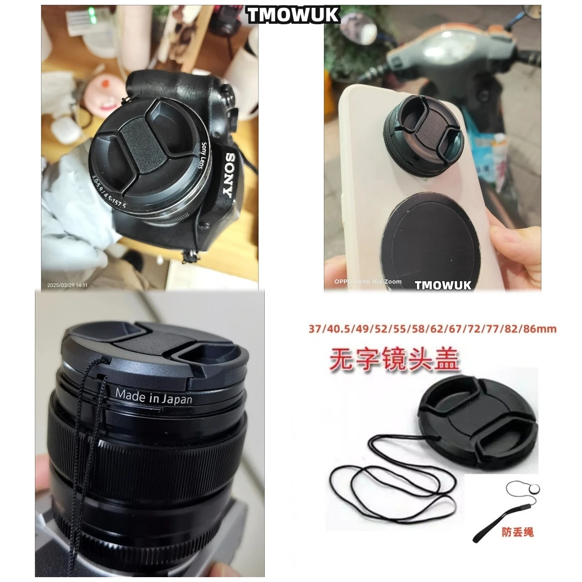 

For FUJIFILM X-S20 GFX100S II X-Pro1 X-T100 X-Pro4 S3 Pro XM5 FinePix S Pro3 X-T50 X-A5 Camera Lens Cap Protective Cover Center