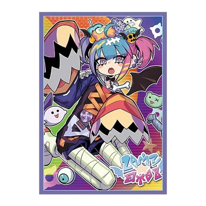 

50 шт./компл. Ю-Ги-О! Чехол для карты Evil Twin DIY DBGI Live Twin Lil-la OCG, чехол для карт в стиле аниме, подарок 63*90 мм