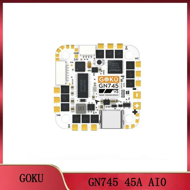 

Flywoo GOKU GN745 AIO V3: 45A ESC, STM32F745 Chip, Plug & Play Type-C – FPV Drone DIY Core Part