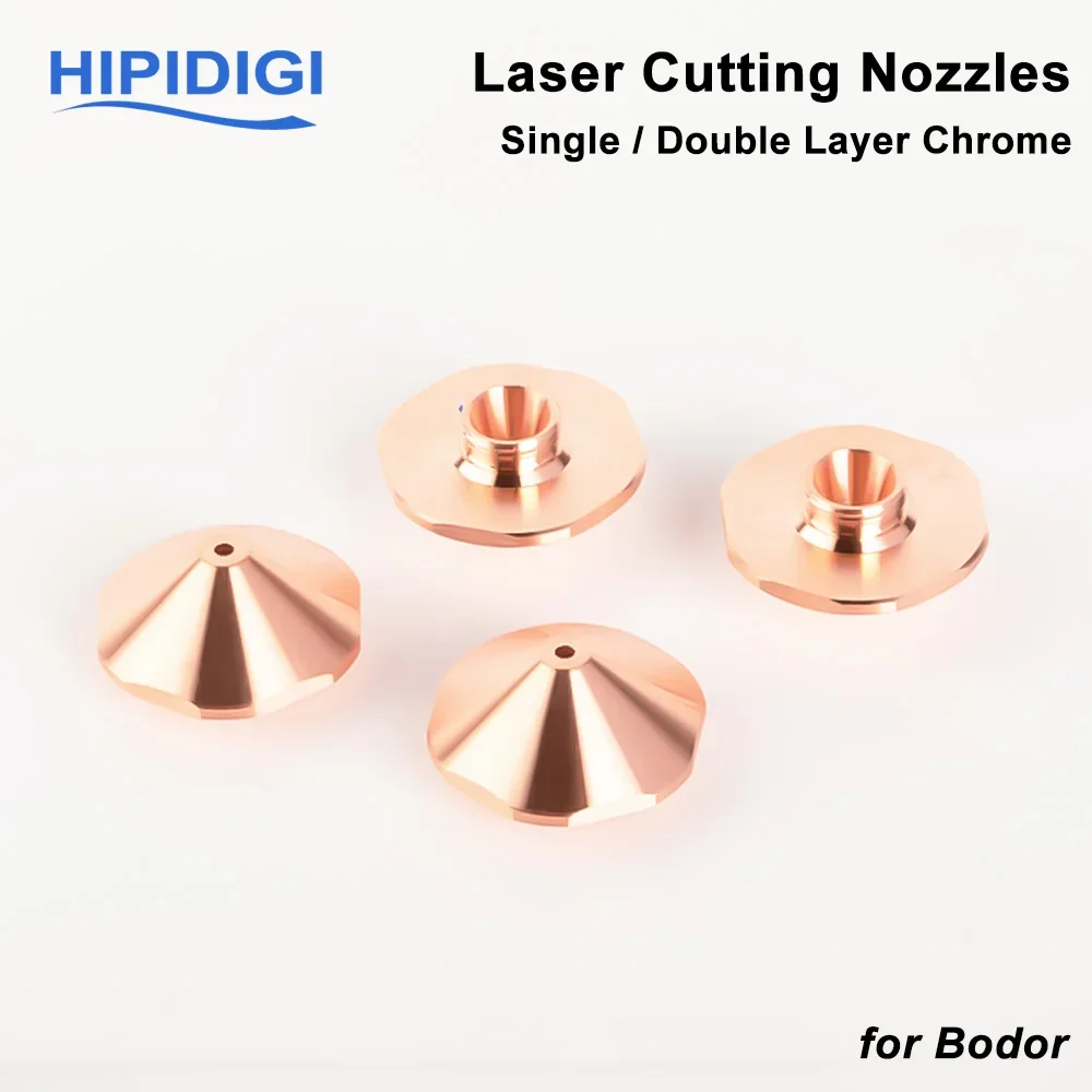 Bodor Laser Nozzle Dia.32mm Single Double Layer Caliber 0.8 - 5.0mm for Raytools Empower Glorystar Fiber Laser Cutting Machine