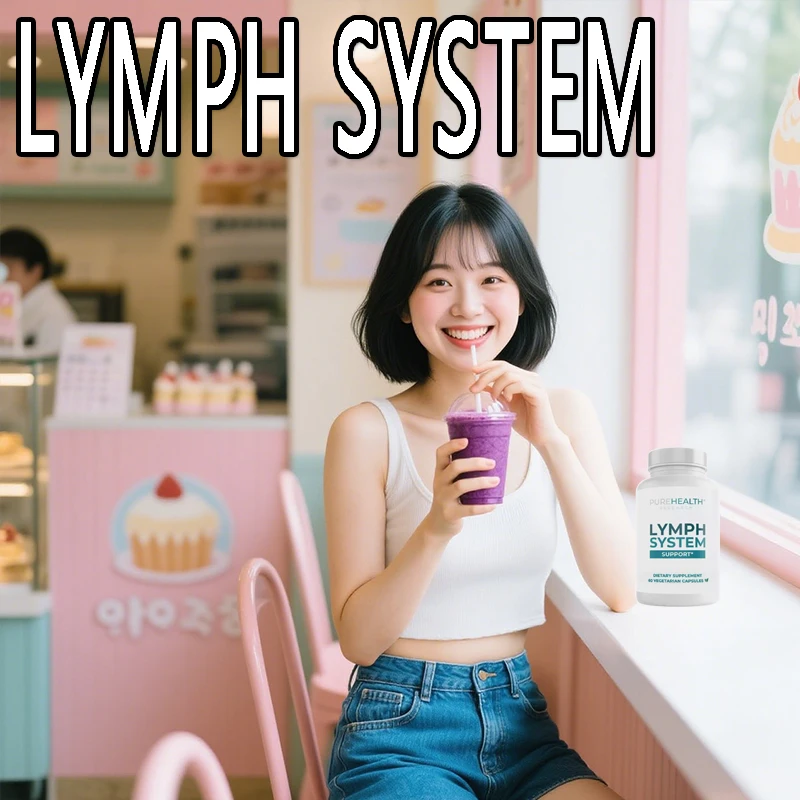 

1 bottle lymphatic system capsule reduces swelling regulates immune function promotes nutrient absorption digestion health food