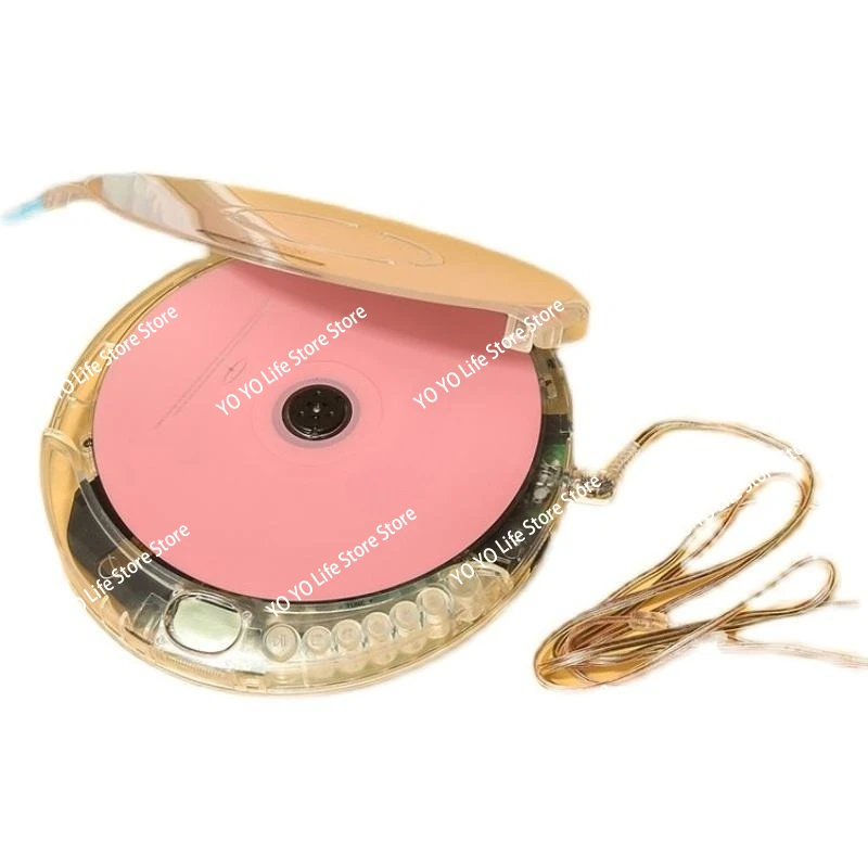 Picture 4: Fully Transparent CD Player Walkman Player Portable New with Earphones Usb Cable