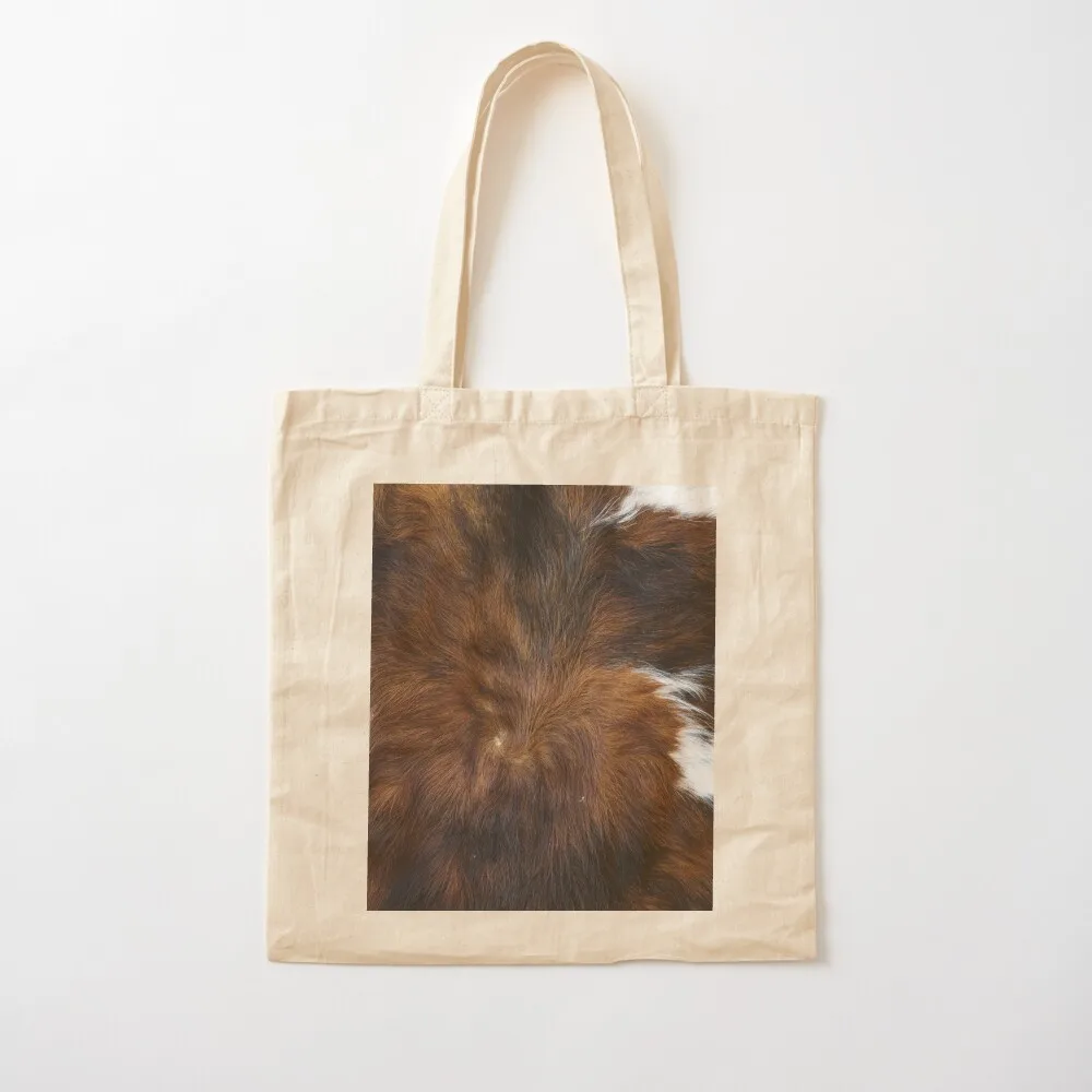 Cowprint art (photograph, smooth print) Tote Bag Women's shopping bag canvas tote bags Canvas Tote Bag