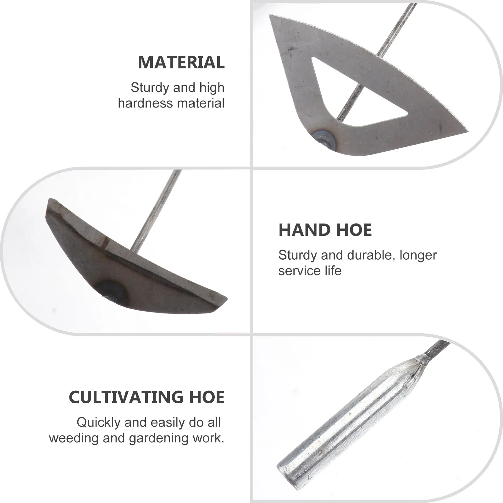 

4Pcs Garden Hand Hoes Iron Material Lightweight Manual Weeding Gardening Hand Digging Tools Gardening Tools Housewarming Gift