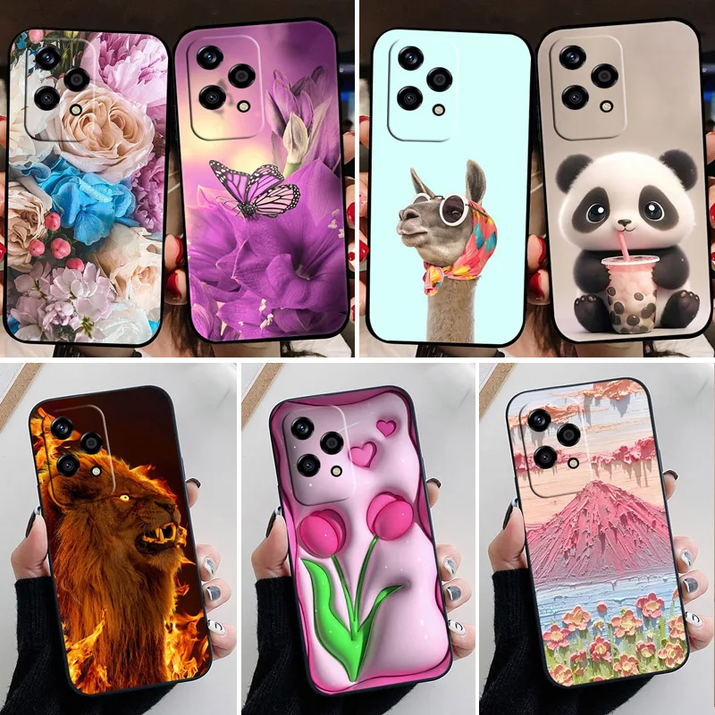 For Oppo A78 4G Case CPH2565 Fashion Soft Silicone Back Cases for Oppo A78 A78 OppoA78 5G Phone Cover  A 78 etui Fundas Cute