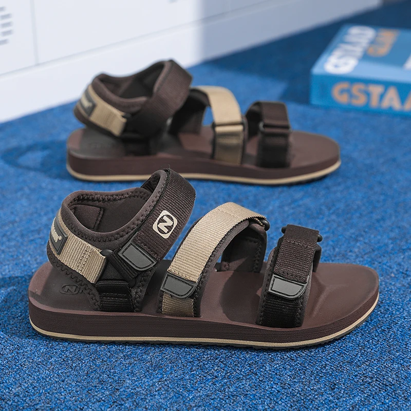 

2026Mens Flat Gladiator Sandals Open Shoes Rome Shoes Summer Casual Sandal Adjustable Breathable Lightweight Plus Big Size 50 51