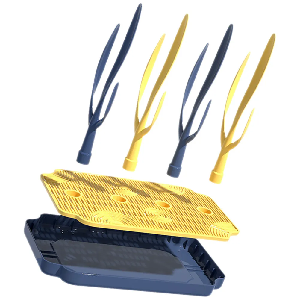 

Bottle Drying Rack Heavy Duty Stainless Steel Bottle Dryer Rack for Bottles Cups Mugs Accessories with Drainer Tray