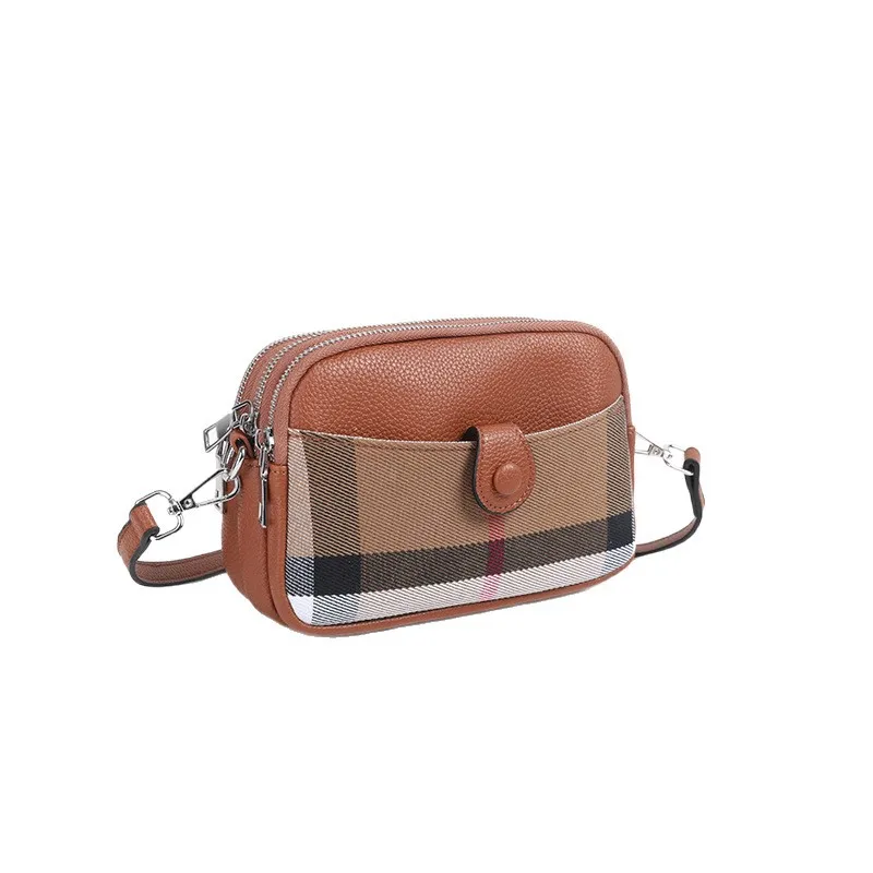 Elegant Crossbody Bag Handbag For Ladies, Women Shoulder Messenger Tote Bag In Leather, Popular Luxury Brand
