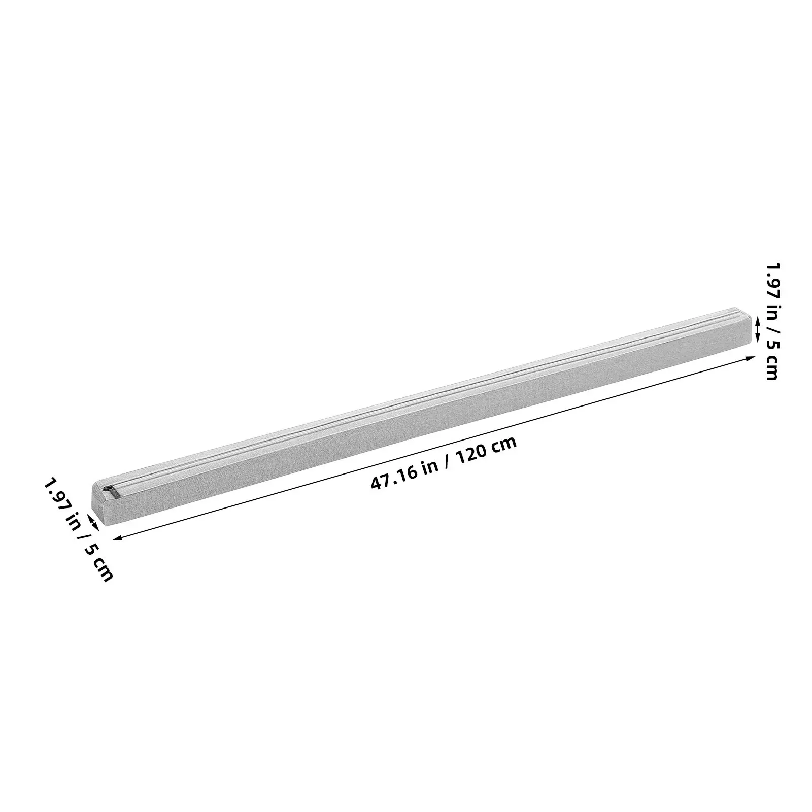 Single Bed Gap Filler Soft Cloth Sponge Material Easy Cut to and Wall Gaps Filler for Bedroom Home Hotel Use