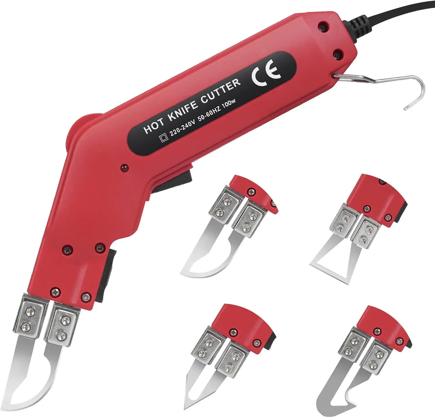 Image of Elektrisches Heißmesser 4 in 1 80W 220V Professionelle Handgehaltene Polystyrol-Schneidemaschine Elektrische Schaumstoff-Schneidemaschine Schaumstoff-Kunststoff-Schnitzwerkzeug