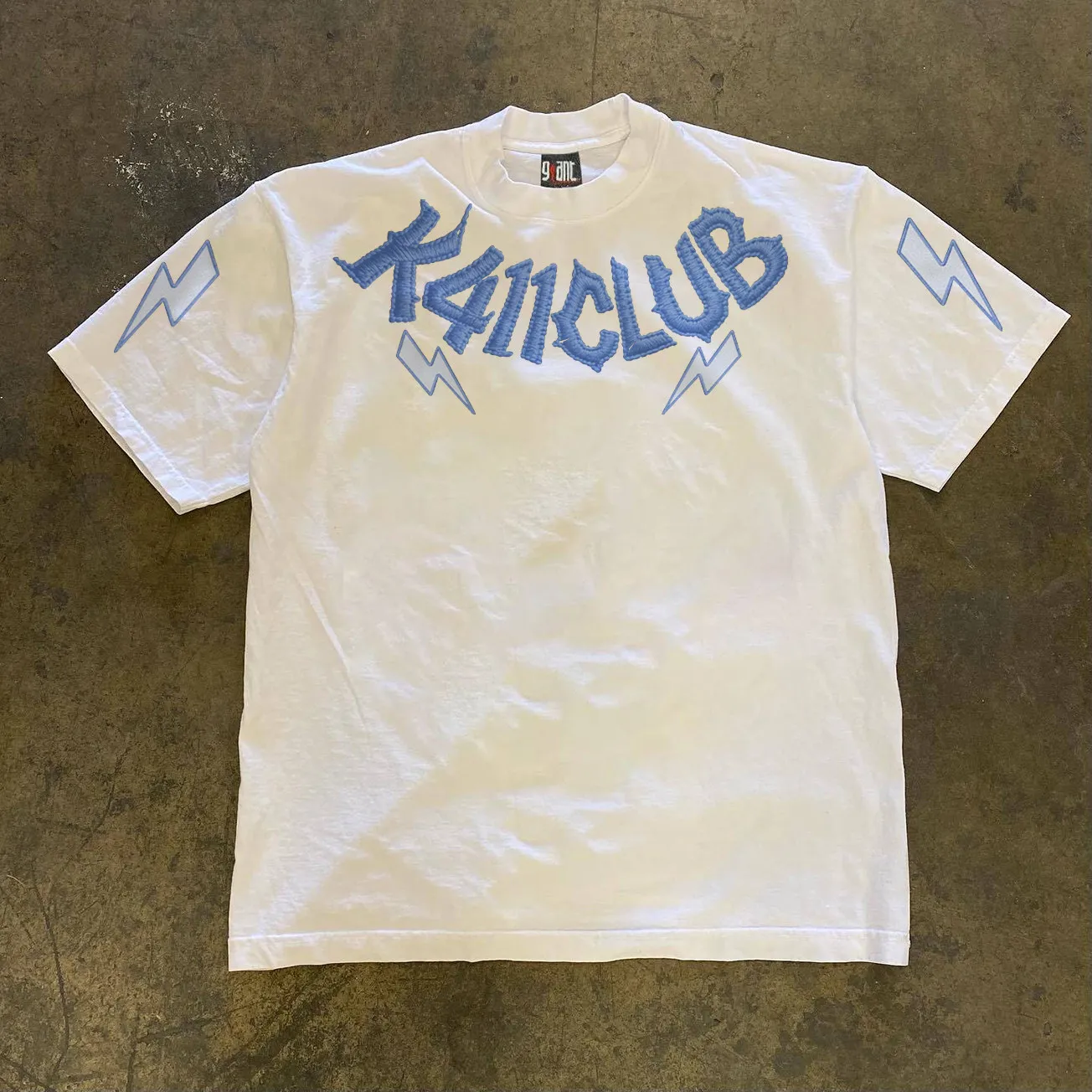 Pure Cotton Short Sleeve T-Shirt Double Thread Loose Fit Unisex American Retro Style Breathable Comfortable Summer Top