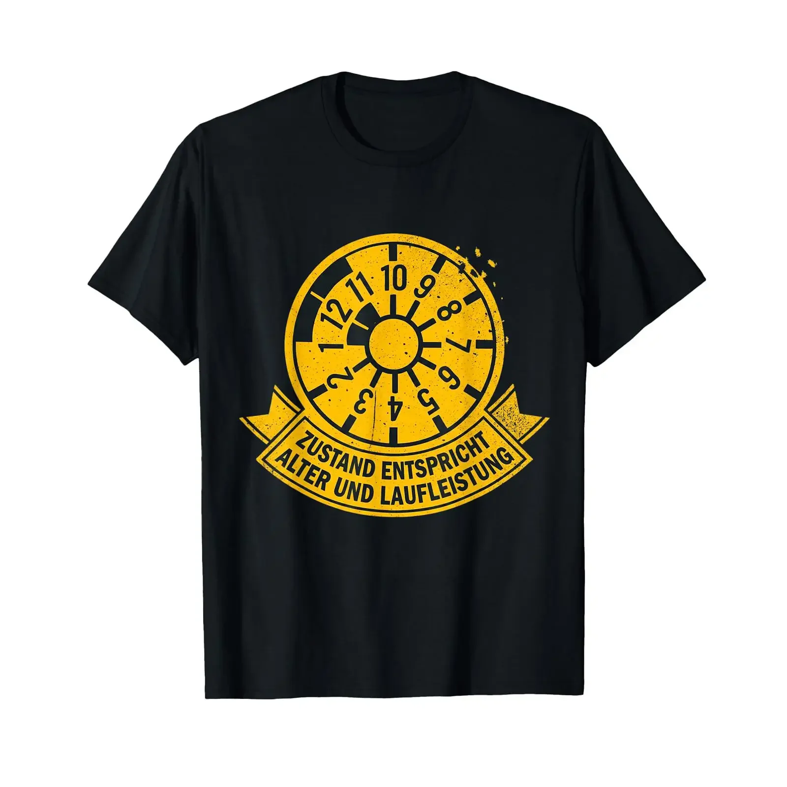 Funny Condition Corresponds to Age and Mileage T Shirt vintage Washed Soft homme Comfortable Breathable fashion graphic