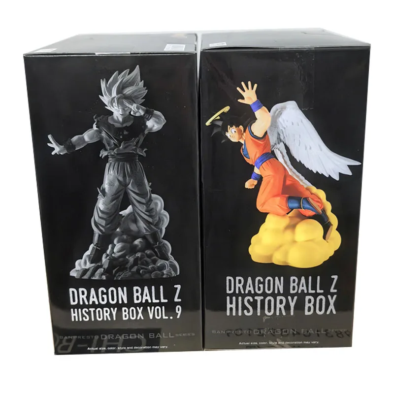 Bandai Dragon Ball Z Anime historia caja VOL.9 SUPER SAIYAN SON GOKU figura de acción juguetes de modelos coleccionables para regalo de niños