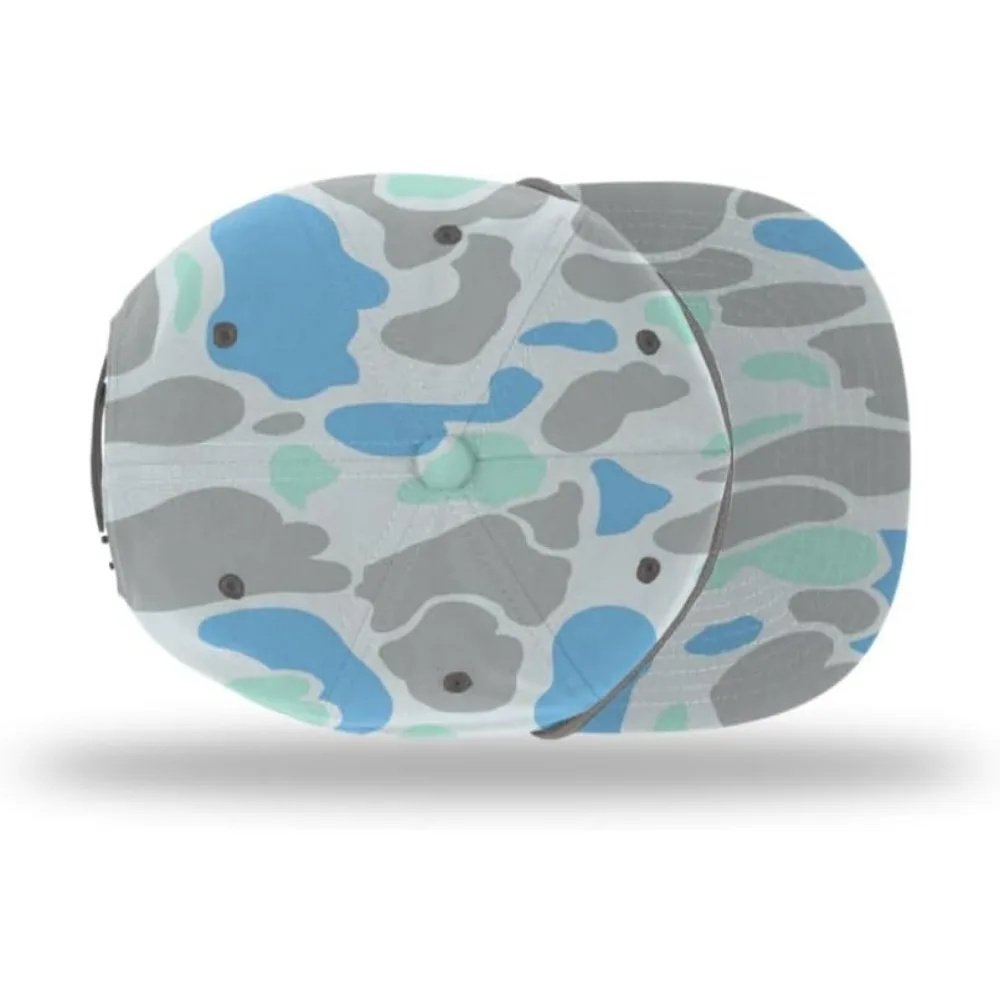 Regulowana czapka typu snapback z ochroną przeciwsłoneczną UPF 50+ |   Dostępne opakowania zbiorcze dla papuszy, zapinane na zatrzask, typu flip-up.