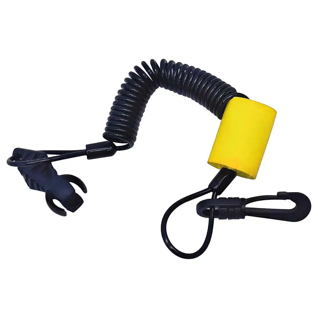 Yellow Safety Lanyard Key Cord Clip 278003410 278003400 278002843 Fit for Sea-Doo RXT RXP Spark 900 ACE Wake GTX GTI GTR