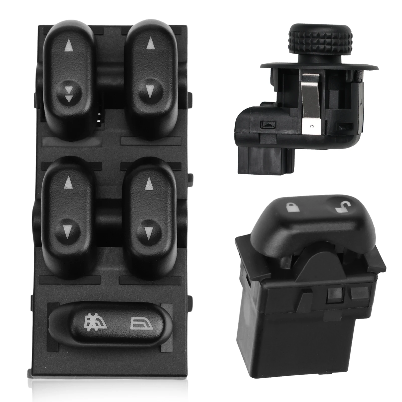 

Driver Side Mirror Door Lock Control Compatible with 2004-2008 Ford F-150, 2006-2008 Lincoln Mark LT 901-339 901-324 901-164