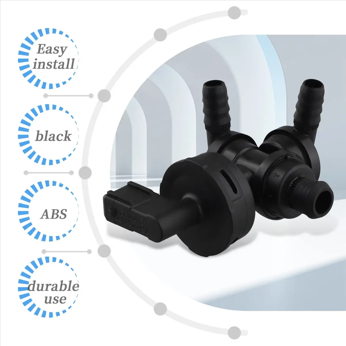 #87D (black)Car Vacuum Electromagnetic Valve One-Way Valve for Chevrolet Malibu,Automotive Parts & Accessories
