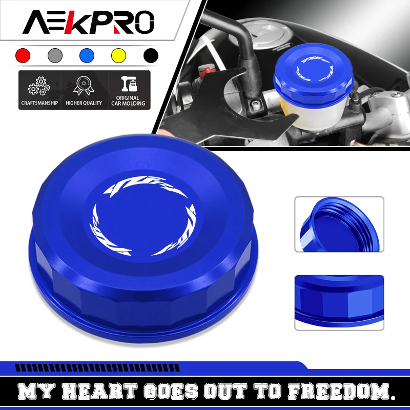 Oil Cap Motorcycle Front Brake Fluid Reservoir Cap Tank  Cover Oil Filler Cap Protection For YZFR1 YZFR6 YZFR7 YZF R1 R1M R6 R7