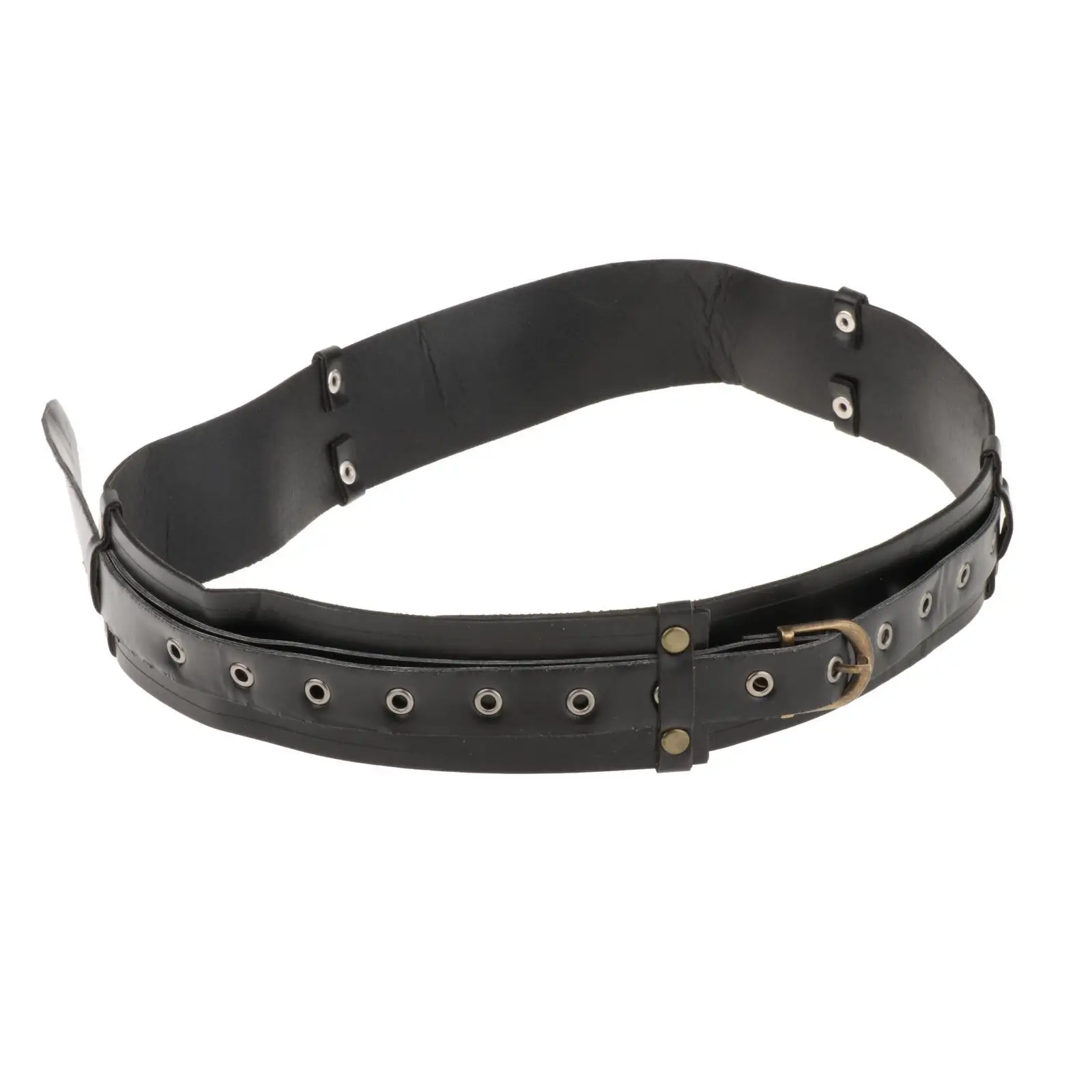 Medieval Waist Belt Waistband Exquisite Costume Props PU Leather Knight Belt for Sweater Formal Outfit Wedding Shirts T Shirts