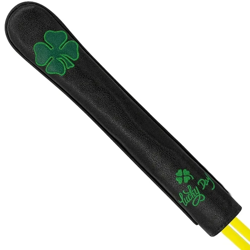 Lucky Clover Golf Calibration Rod - ฝาครอบป้องกันก้านสอบเทียบคอมโพสิต ดีไซน์ใบโคลเวอร์สี่แฉก อุปกรณ์กอล์ฟ