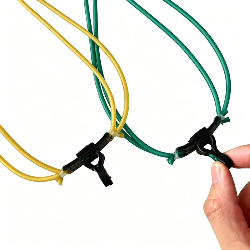 Slingshot 1636 4 Strand Rubber Band Built‑in Magnet Hand Grip Durable Shooting Accessory For Outdoor Hunting Practice