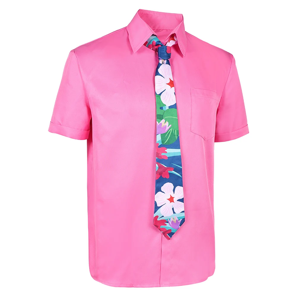 فستان بتصميم حالم نيك كوسبلاي وايلد وردي قميص ربطة عنق زي للرجال الكبار تمويه القماش قمصان ربطة العنق بدلة حفلات الهالوين كرنفال #4