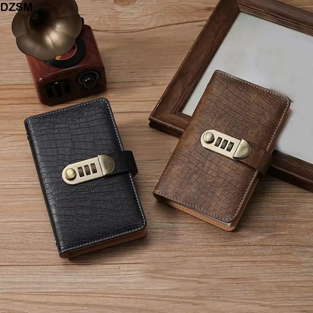 PU Leather Money Savings Challenge Binder Solid Color Clear View Budget Bill Organizer Save Money Double-sided Card Slot
