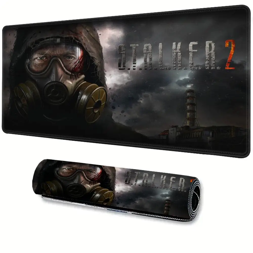 Stalker 2 Extra Large Gaming Mouse mat Computer Laptop Rubber Pad Gaming Keyboard Pad Desk Pad XXL 12060 cm Lock Edge Mouse Pad