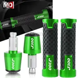 For KAWASAKI J300 J 300 2014 2015 2016 2017 2018 2019 2020 2021 7/8'' 22mm CNC Motorcycle Handle bar grips handlebar grip ends
