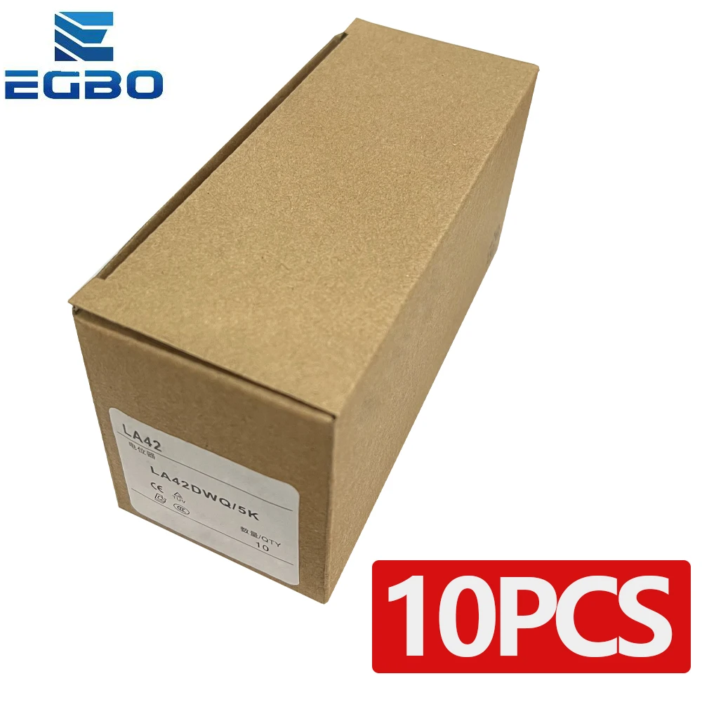 10 قطعة ​ LA42DWQ-22 محول مفتاح مقاومة الجهد الدوار، 500K، 200K، 100K، 50K، 20K، 10K، 5K، 2K، 1K