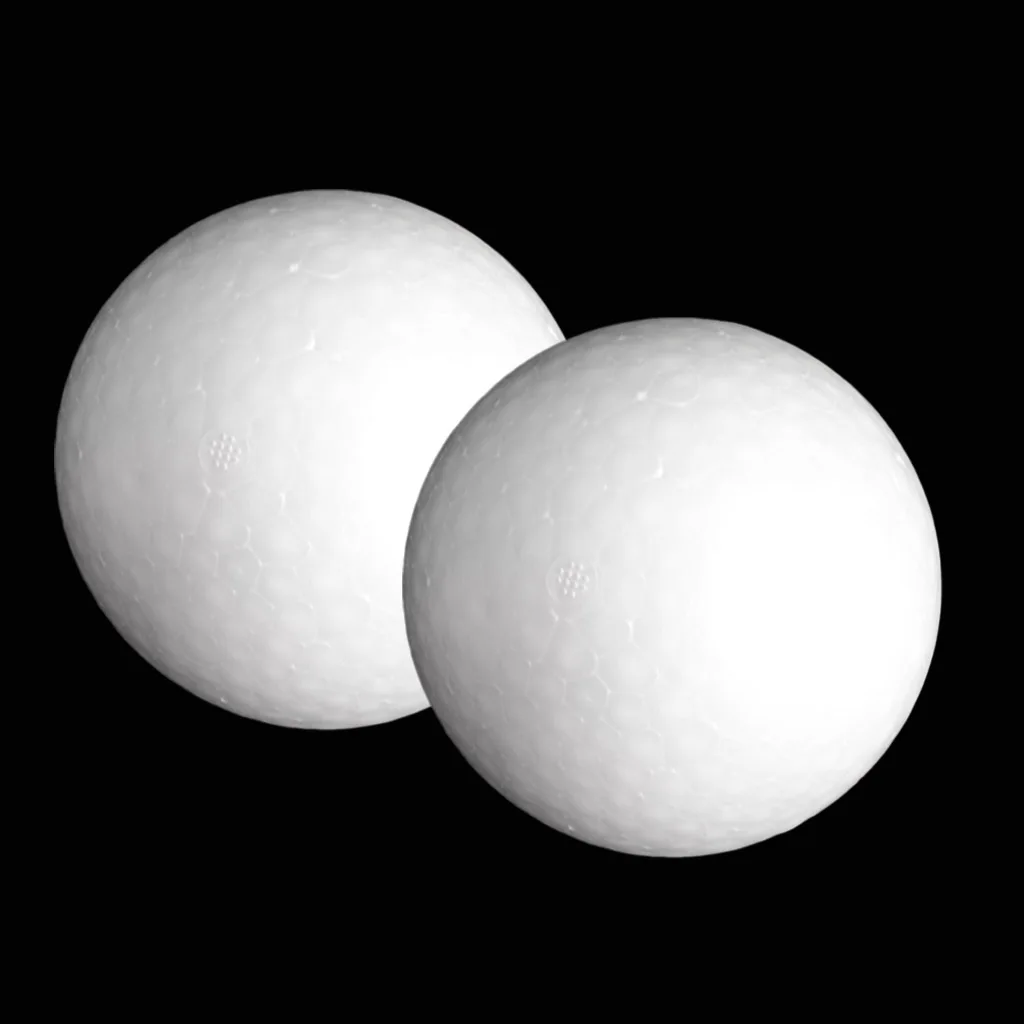 Decoration Foam Balls 200mm White Polystyrene Modeling Sphere for Crafts DIY Wedding Party Decor and Flower Projects view 4