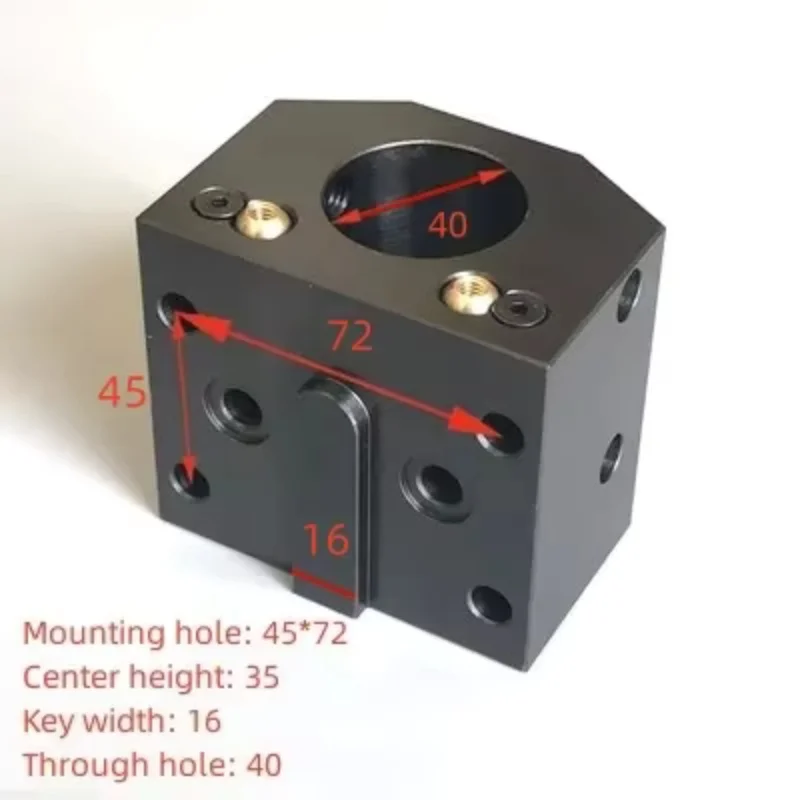 TX160A TX120 HTC3630 CNC Lathe Turret Tool Block Servo Hydraulic Lathe Endface Boring Tool Holder End Mill Holder