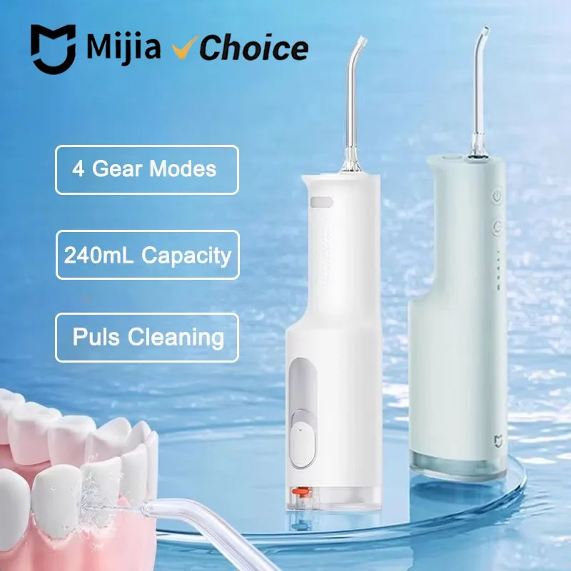 

Портативный ирригатор MIJIA F300 для полости рта, зубов и удаления зубного камня, водный флоссер для чистки зубов