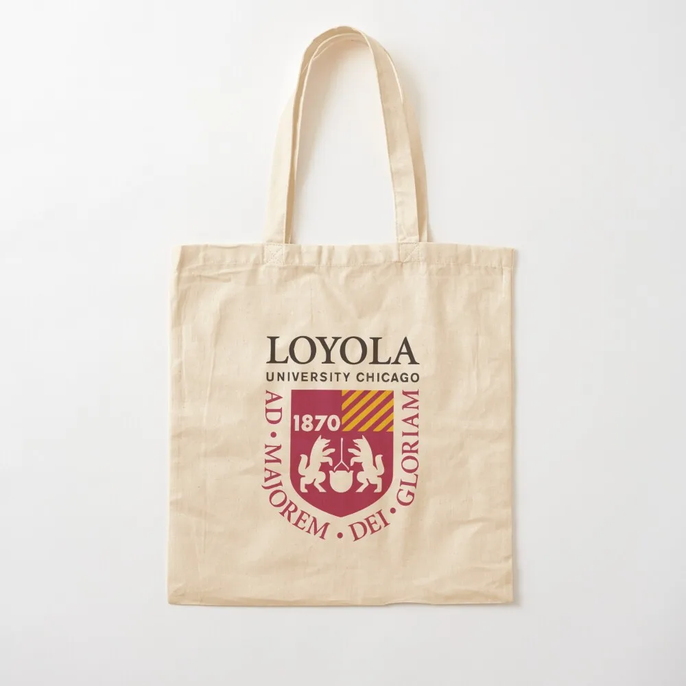 Loyola University Chicago Tote Bag Reusable bags cute pouch bag Canvas shoulder bag Canvas Tote