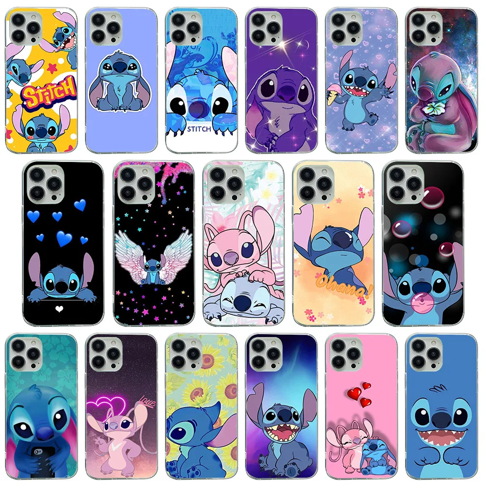 RK-59 Stitch Silicone Case For Moto  G30 G20 G50 G60 G41 G51 G71 E13 G60S G200 E22I E22 G22