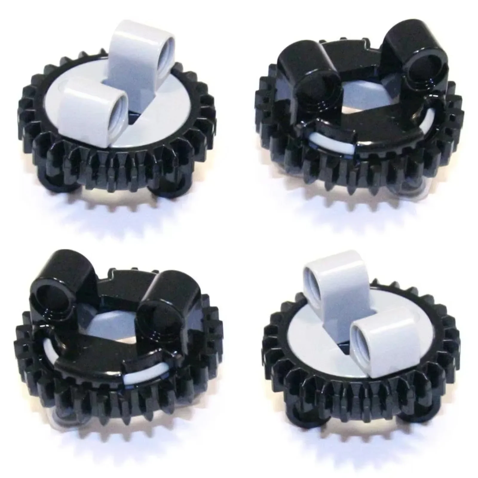 DIYmall 28-Tooth Turntable Compatible with legoeds Technic Building Blocks (Set of 10)