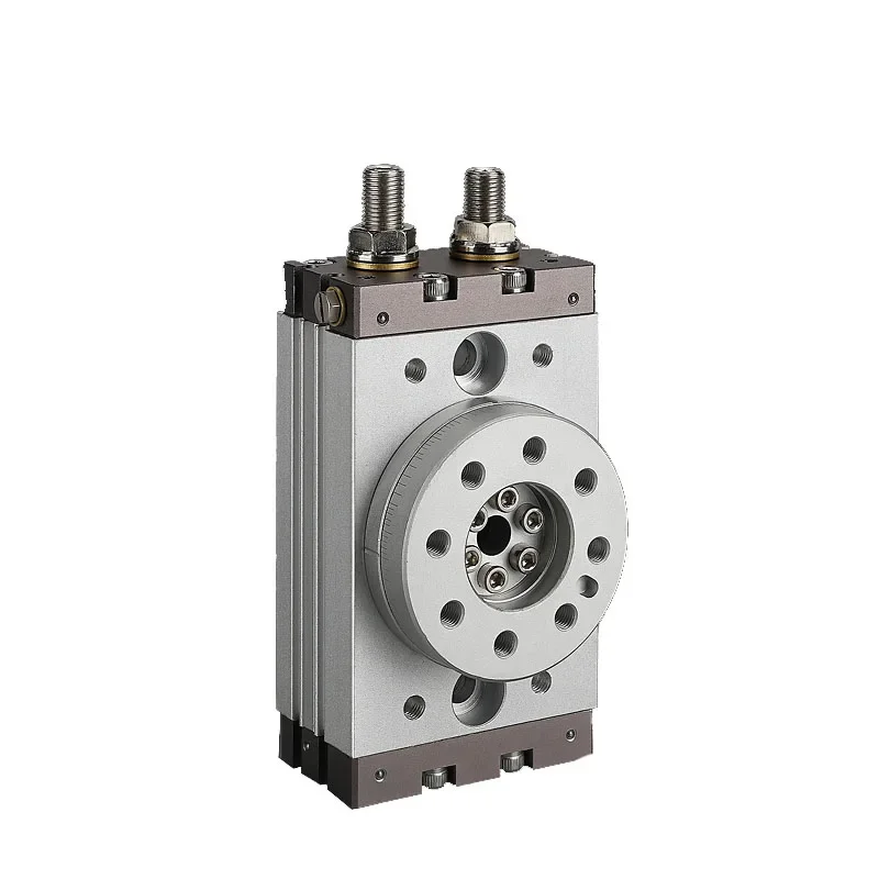 MSQB Pneumatic Rotary Table Rack Pinion Swing Air Cylinder Adjustable Rotating Actuator MSQB10A MSQB20A Industrial Automation
